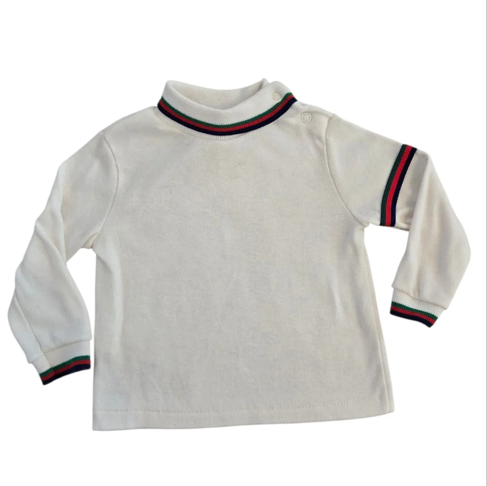 Vintage 1980s-1990s Disney Winnie The Pooh White Turtleneck